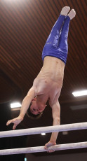 2023-12-09 Training Men 9 December Parallel bars at CGC Bettembourg 2023 (Martin Rulsch) 230