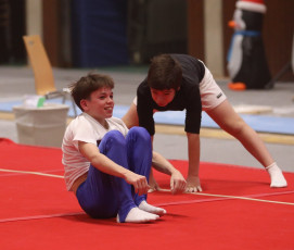 2023-12-09 Training Men 9 December Floor exercise at CGC Bettembourg 2023 (Martin Rulsch) 75