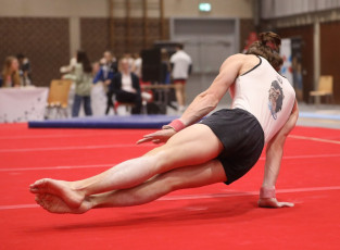 2023-12-10 Competition Men Jeunes Espoirs and Open Floor exercise at CGC Bettembourg 2023 (Martin Rulsch) 411