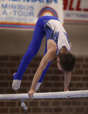 2023-12-10 Competition Men Poussines, Benjamines and Minimes Parallel bars at CGC Bettembourg 2023 (Martin Rulsch) 107