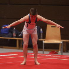 2023-12-10 Competition Men Poussines, Benjamines and Minimes Floor exercise at CGC Bettembourg 2023 (Martin Rulsch) 304