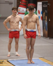 2023-12-10 Warm-up Men Jeunes Espoirs and Open Vault at CGC Bettembourg 2023 (Martin Rulsch) 42