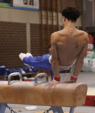 2023-12-10 Warm-up Men Jeunes Espoirs and Open Pommel horse at CGC Bettembourg 2023 (Martin Rulsch) 38