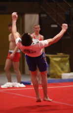 2023-12-10 Warm-up Men Jeunes Espoirs and Open Floor exercise at CGC Bettembourg 2023 (Martin Rulsch) 049