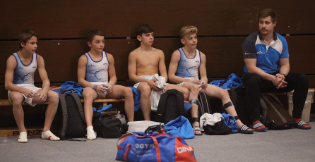 2023-12-10 Warm-up Men Jeunes Espoirs and Open at CGC Bettembourg 2023 Rest (Martin Rulsch) 94