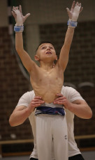 2023-12-10 Warm-up Men Poussines, Benjamines and Minimes Still rings at CGC Bettembourg 2023 (Martin Rulsch) 124