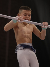 2023-12-10 Warm-up Men Poussines, Benjamines and Minimes Horizontal bar at CGC Bettembourg 2023 (Martin Rulsch) 157