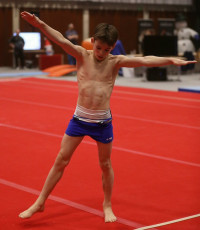 2023-12-10 Warm-up Men Poussines, Benjamines and Minimes Floor exercise at CGC Bettembourg 2023 (Martin Rulsch) 152
