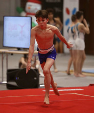 2023-12-10 Warm-up Men Poussines, Benjamines and Minimes Floor exercise at CGC Bettembourg 2023 (Martin Rulsch) 137