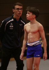 2023-12-10 Warm-up Men Poussines, Benjamines and Minimes at CGC Bettembourg 2023 Rest (Martin Rulsch) 095