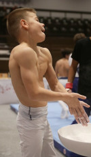 2023-12-10 Warm-up Men Poussines, Benjamines and Minimes at CGC Bettembourg 2023 Rest (Martin Rulsch) 061