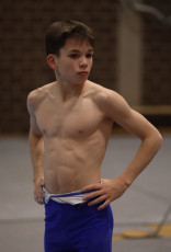 2023-12-10 Warm-up Men Poussines, Benjamines and Minimes at CGC Bettembourg 2023 Rest (Martin Rulsch) 040