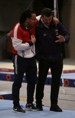 2023-12-10 Warm-up Men Poussines, Benjamines and Minimes at CGC Bettembourg 2023 Rest (Martin Rulsch) 012