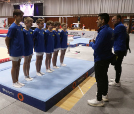 2023-12-10 Warm-up Men Poussines, Benjamines and Minimes at CGC Bettembourg 2023 Groups (Martin Rulsch) 02