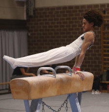 2023-12-09 Training Men 9 December Pommel horse at CGC Bettembourg 2023 (Martin Rulsch) 121