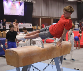 2023-12-09 Training Men 9 December Pommel horse at CGC Bettembourg 2023 (Martin Rulsch) 096