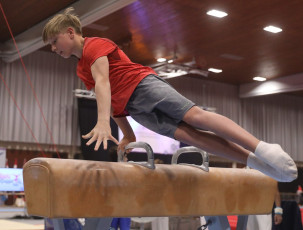 2023-12-09 Training Men 9 December Pommel horse at CGC Bettembourg 2023 (Martin Rulsch) 092