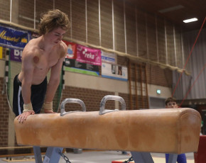 2023-12-09 Training Men 9 December Pommel horse at CGC Bettembourg 2023 (Martin Rulsch) 087