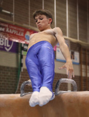 2023-12-09 Training Men 9 December Pommel horse at CGC Bettembourg 2023 (Martin Rulsch) 082