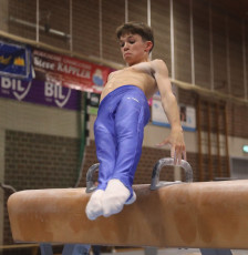 2023-12-09 Training Men 9 December Pommel horse at CGC Bettembourg 2023 (Martin Rulsch) 080