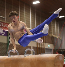 2023-12-09 Training Men 9 December Pommel horse at CGC Bettembourg 2023 (Martin Rulsch) 074