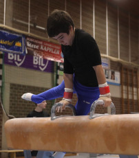 2023-12-09 Training Men 9 December Pommel horse at CGC Bettembourg 2023 (Martin Rulsch) 065