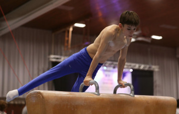 2023-12-09 Training Men 9 December Pommel horse at CGC Bettembourg 2023 (Martin Rulsch) 027