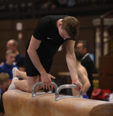 2023-12-09 Training Men 9 December Pommel horse at CGC Bettembourg 2023 (Martin Rulsch) 012