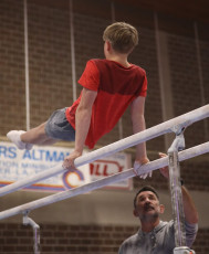 2023-12-09 Training Men 9 December Parallel bars at CGC Bettembourg 2023 (Martin Rulsch) 156
