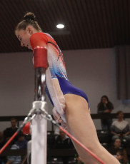2023-12-09 Warm-up Women Poussines and Open Uneven bars at CGC Bettembourg 2023 (Martin Rulsch) 204