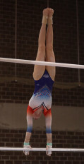 2023-12-09 Warm-up Women Poussines and Open Uneven bars at CGC Bettembourg 2023 (Martin Rulsch) 156