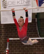 2023-12-09 Warm-up Women Poussines and Open Uneven bars at CGC Bettembourg 2023 (Martin Rulsch) 087