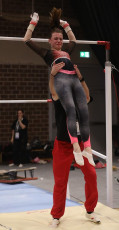 2023-12-09 Warm-up Women Poussines and Open Uneven bars at CGC Bettembourg 2023 (Martin Rulsch) 021