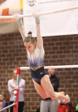 2023-12-09 Warm-up Women Poussines and Open Uneven bars at CGC Bettembourg 2023 (Martin Rulsch) 007