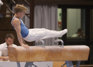 2023-12-10 Competition Men Jeunes Espoirs and Open Pommel horse at CGC Bettembourg 2023 (Martin Rulsch) 049