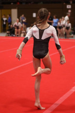 2023-12-09 Competition Women Benjamines and Jeunes Espoirs Floor exercise at CGC Bettembourg 2023 (Martin Rulsch) 454