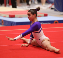 2023-12-09 Competition Women Benjamines and Jeunes Espoirs Floor exercise at CGC Bettembourg 2023 (Martin Rulsch) 394