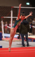 2023-12-09 Competition Women Benjamines and Jeunes Espoirs Floor exercise at CGC Bettembourg 2023 (Martin Rulsch) 225