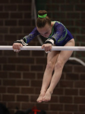 2023-12-09 Warm-up Women Benjamines and Jeunes Espoirs Balance beam Uneven bars at CGC Bettembourg 2023 (Martin Rulsch) 029