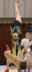 2023-12-09 Warm-up Women Benjamines and Jeunes Espoirs Balance beam Balance beam at CGC Bettembourg 2023 (Martin Rulsch) 202