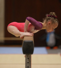 2023-12-09 Warm-up Women Benjamines and Jeunes Espoirs Balance beam Balance beam at CGC Bettembourg 2023 (Martin Rulsch) 146