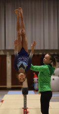 2023-12-09 Warm-up Women Benjamines and Jeunes Espoirs Balance beam Balance beam at CGC Bettembourg 2023 (Martin Rulsch) 145