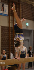 2023-12-09 Warm-up Women Benjamines and Jeunes Espoirs Balance beam Balance beam at CGC Bettembourg 2023 (Martin Rulsch) 058