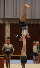 2023-12-09 Warm-up Women Benjamines and Jeunes Espoirs Balance beam Balance beam at CGC Bettembourg 2023 (Martin Rulsch) 042
