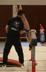 2023-12-09 Warm-up Women Benjamines and Jeunes Espoirs Balance beam Balance beam at CGC Bettembourg 2023 (Martin Rulsch) 028