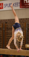 2023-12-09 Competition Women Benjamines and Jeunes Espoirs Balance beam at CGC Bettembourg 2023 (Martin Rulsch) 198