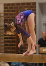 2023-12-09 Competition Women Benjamines and Jeunes Espoirs Balance beam at CGC Bettembourg 2023 (Martin Rulsch) 113