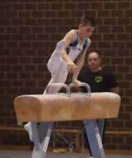 2023-12-10 Competition Men Poussines, Benjamines and Minimes Pommel horse at CGC Bettembourg 2023 (Martin Rulsch) 222
