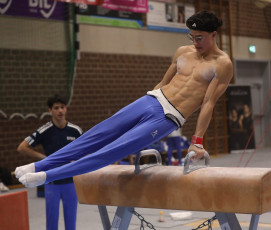 2023-12-10 Warm-up Men Jeunes Espoirs and Open Pommel horse at CGC Bettembourg 2023 (Martin Rulsch) 32