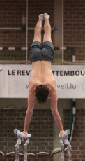 2023-12-10 Warm-up Men Jeunes Espoirs and Open Parallel bars at CGC Bettembourg 2023 (Martin Rulsch) 105